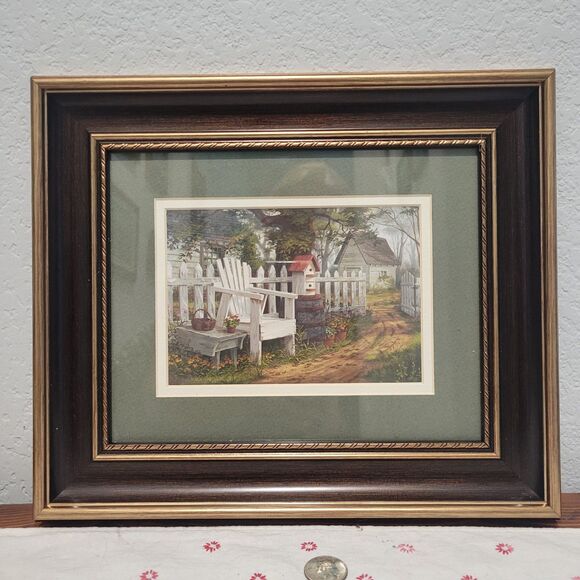 Sunshine Serenade By Michael Humphries Art Print framed and matted 11 x 13 - Picture 1 of 10